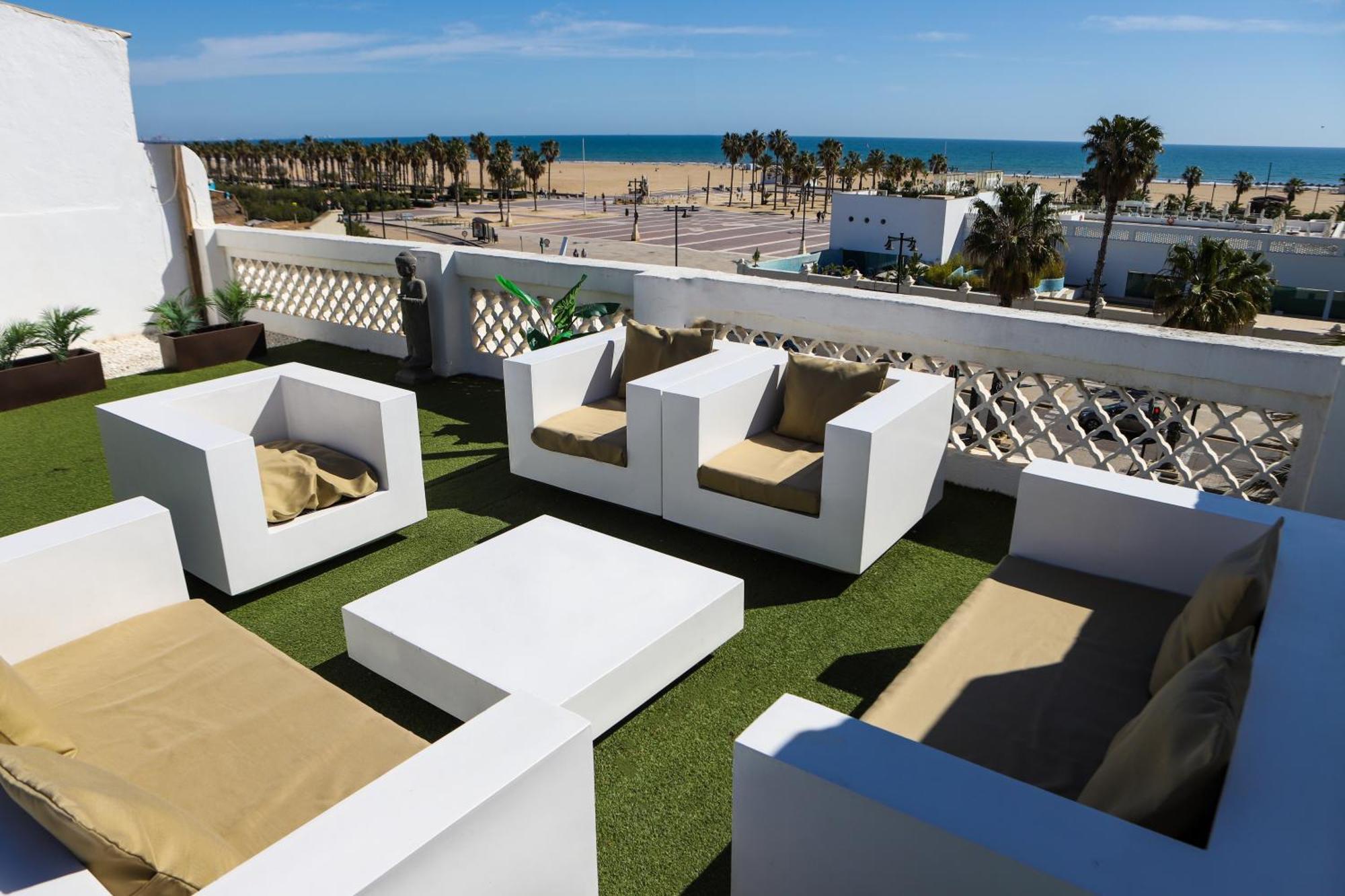 Valencia Luxury - Malvarrosa Beach ภายนอก รูปภาพ